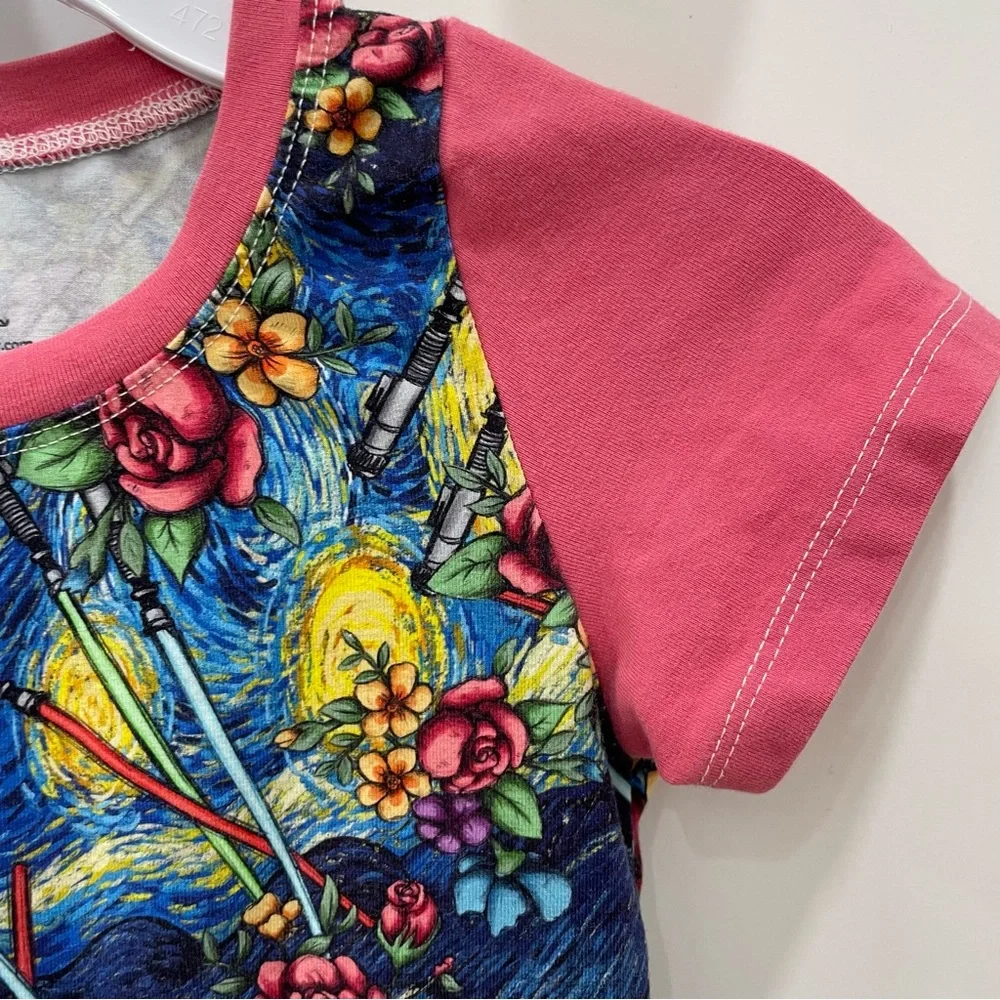Star Wars Girls Dress Size 5. Little Stitches Shop on Etsy. Custom. Fit & Flare